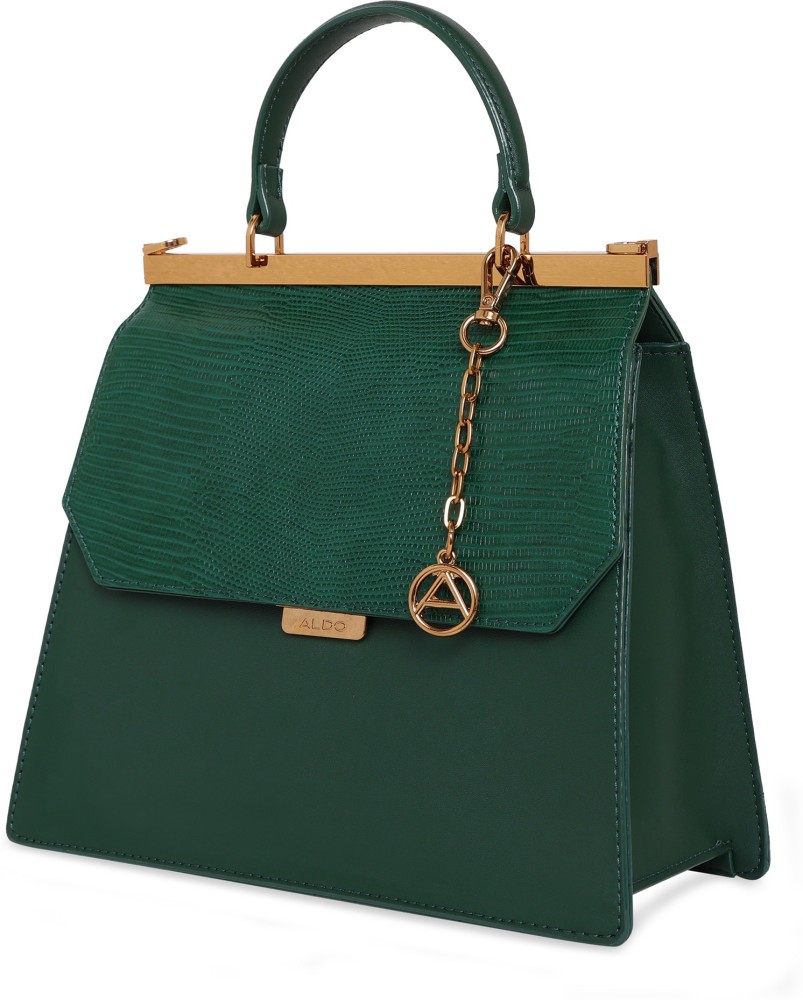 Buy ALDO Women Green Handbag Dark Green Online Best Price in