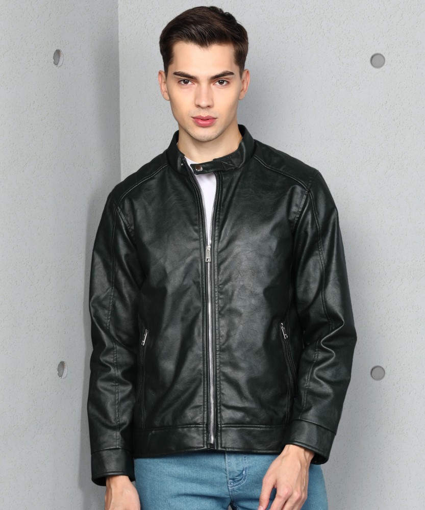 Flipkart leather jacket price sale