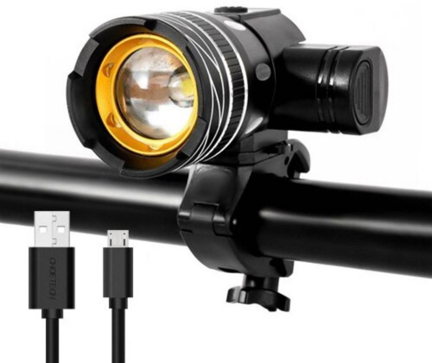 FABSPORTS Vintage Style Bicycle Bike Light 3 light modes Waterproof LED Front Light