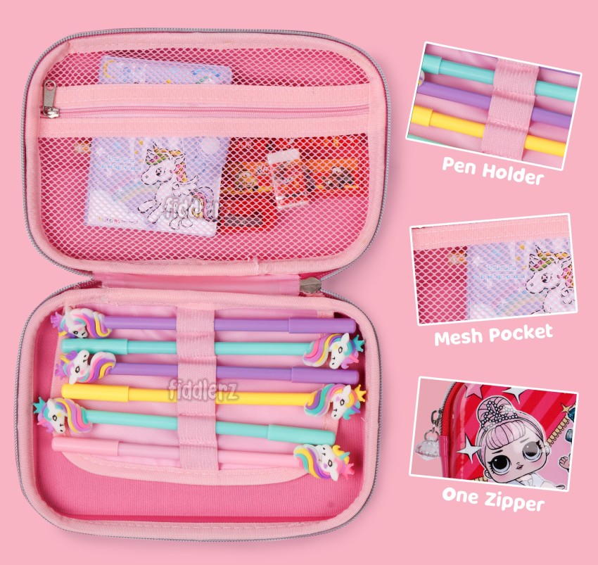 OFIXO Pink EVA Pencil Case for Girls - Pencil Pouch , New Kids Designer Pencil  Pouch for Kids at Rs 100/piece, Pencil Case in Delhi