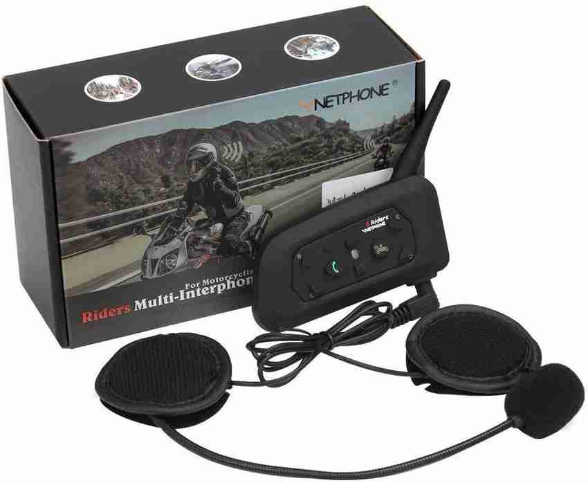acube mart VNETPHONE V6 Bluetooth Helmet Intercom for 6 Riders
