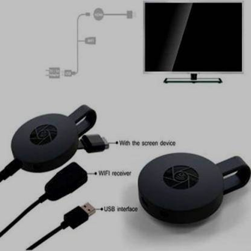 chromecast 4K WiFi Wireless Display Dongle TV Stick TV Stick Media