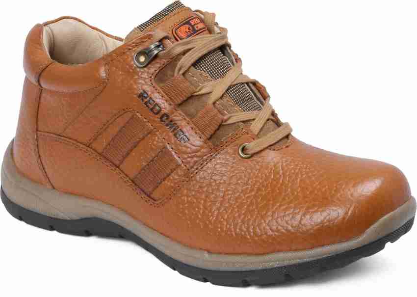 Red Chief Men Brown Leather Casual Shoes (6) by Myntra