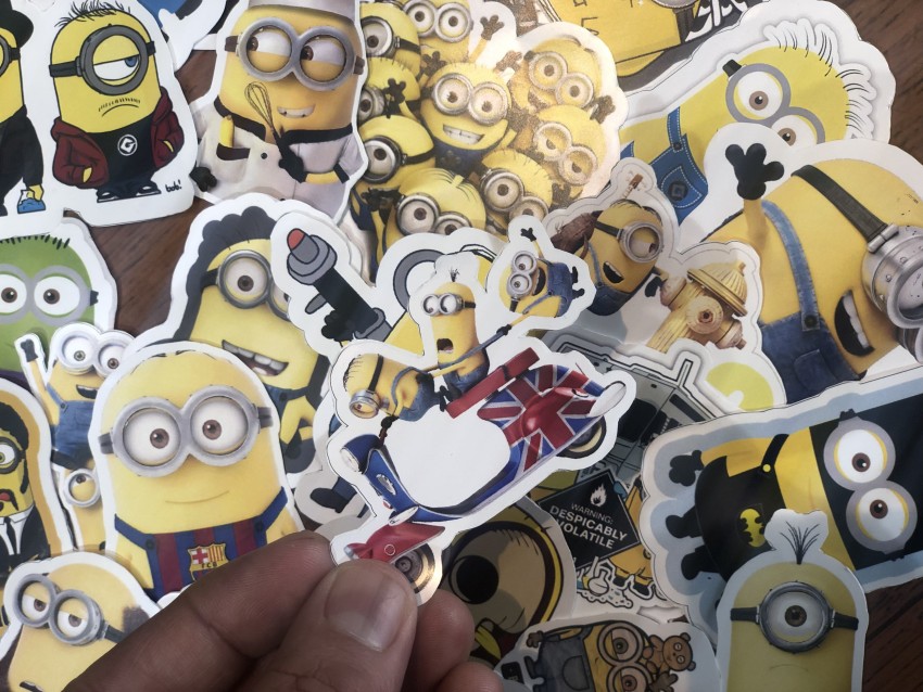 Stickers Minions (Despicable Me) - Illustrated Minion | Tips for original  gifts