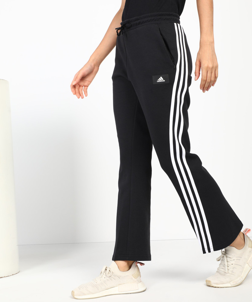 adidas track pants womens black