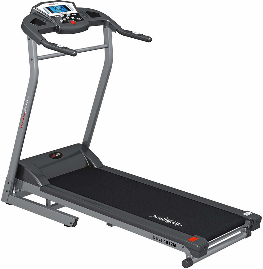 Healthgenie Drive 4012M Motorized Treadmill Manual Incline Max Speed 14 Kmph Treadmill Buy Healthgenie Drive 4012M Motorized Treadmill Manual Incline Max Speed 14 Kmph Treadmill Online at Best Prices