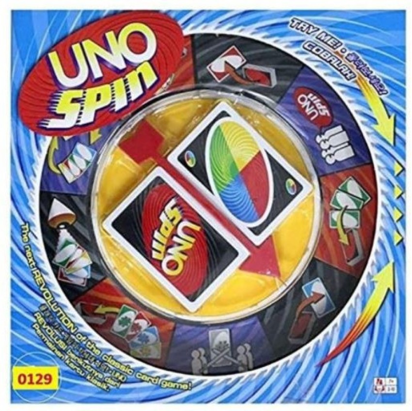 azhari Uno Card With Spin Wheel Uno Game set Party & Fun