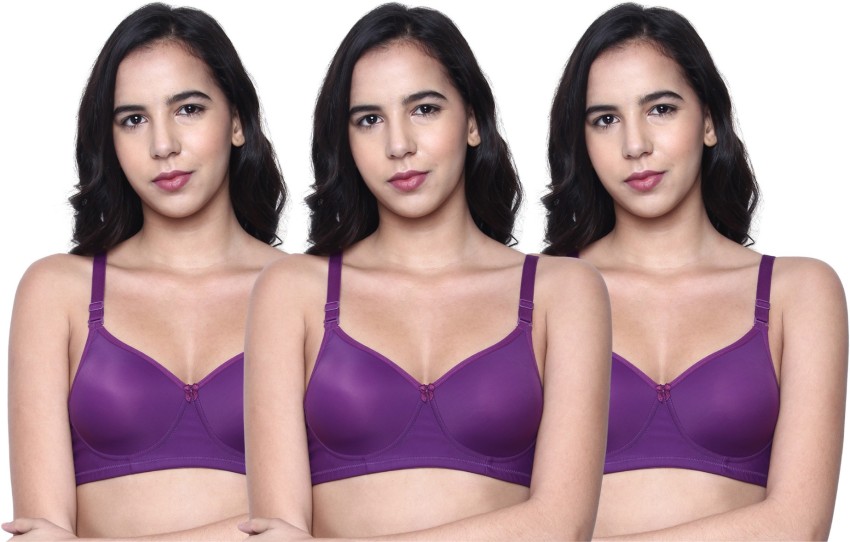 Buy INKURV Everyday Bra for Women Full Coverage with Rich Micro Cotton  Fabric