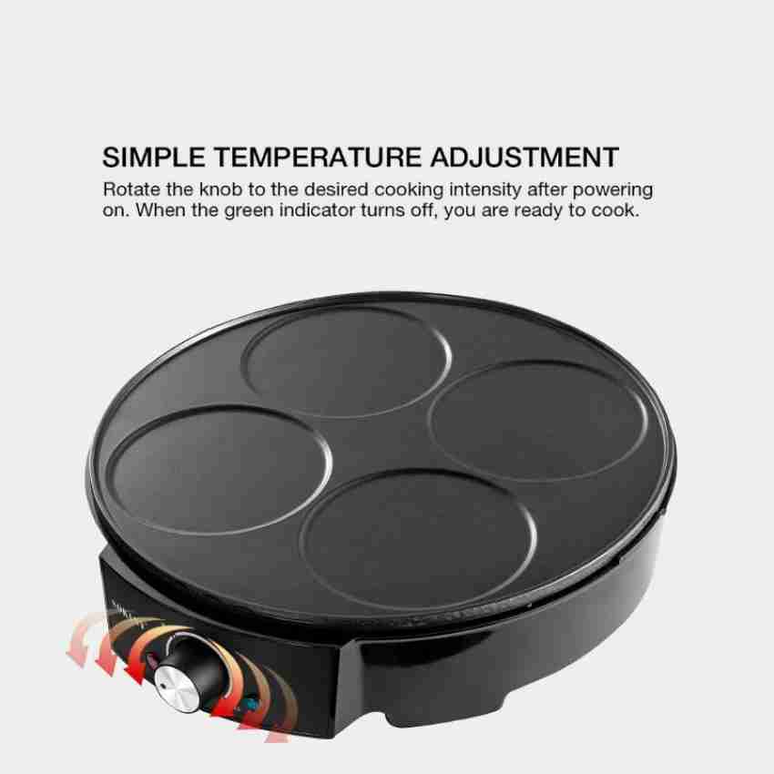 pinkparifashion Electric Pancake Maker, Electric Griddle Baking Pancake  Machine Dessert Maker Frying Pan, Mini Snack Maker, Breakfast Maker  Suitable for Pancakes, Fried Eggs, Grilled Steaks Cup Cake Maker Cake Maker  Price in