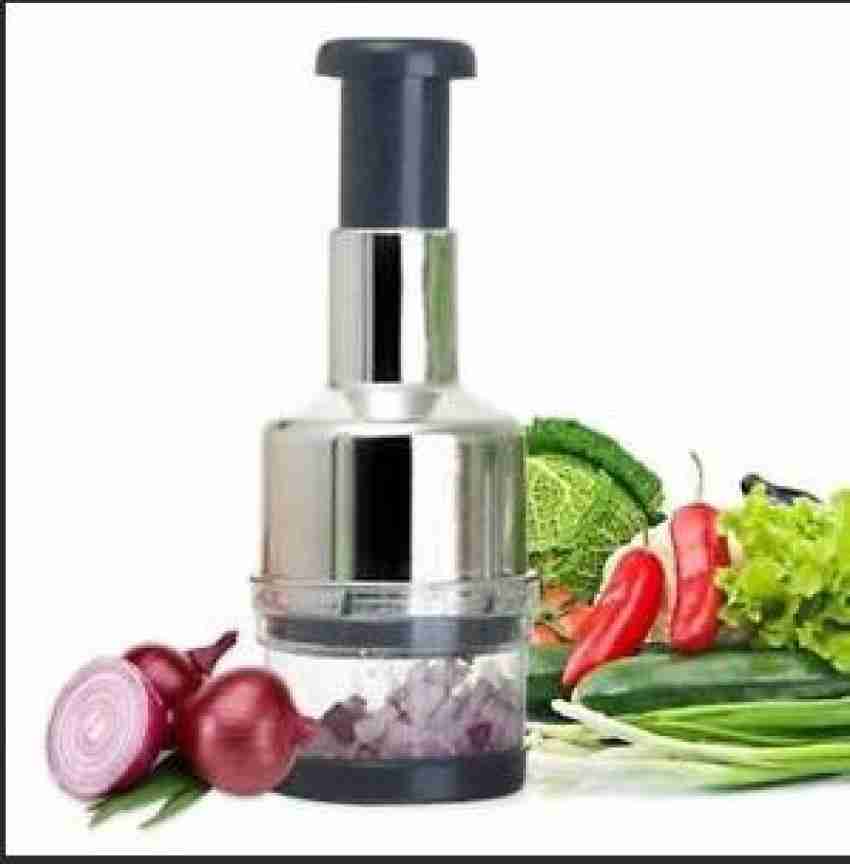 Food Chopper Manual Hand Chopper Dicer Slap Press Chopper Mincer