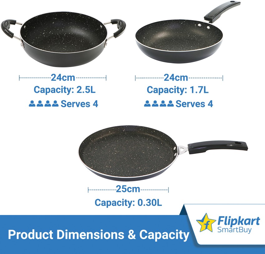 KUCHENPROFI 3-Piece Clad Bottom, Induction Saucepan Set #1