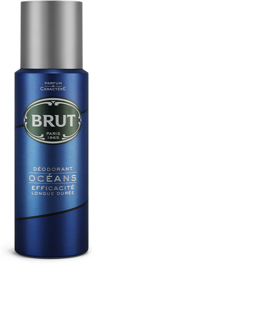 BRUT Oceans Deodorant for Men Long Lasting Fresh Aquatic