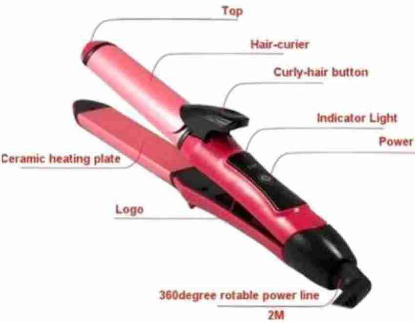 PKK TRADERS Hair Beauty Set Curler and Hair Straightener Pink Price in India Buy PKK TRADERS Hair Beauty Set Curler and Hair Straightener Pink Online In India Reviews Ratings Features