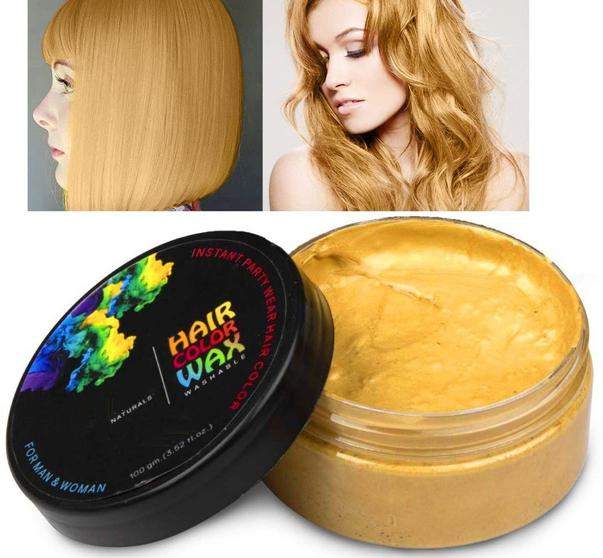 Hair color wax sales