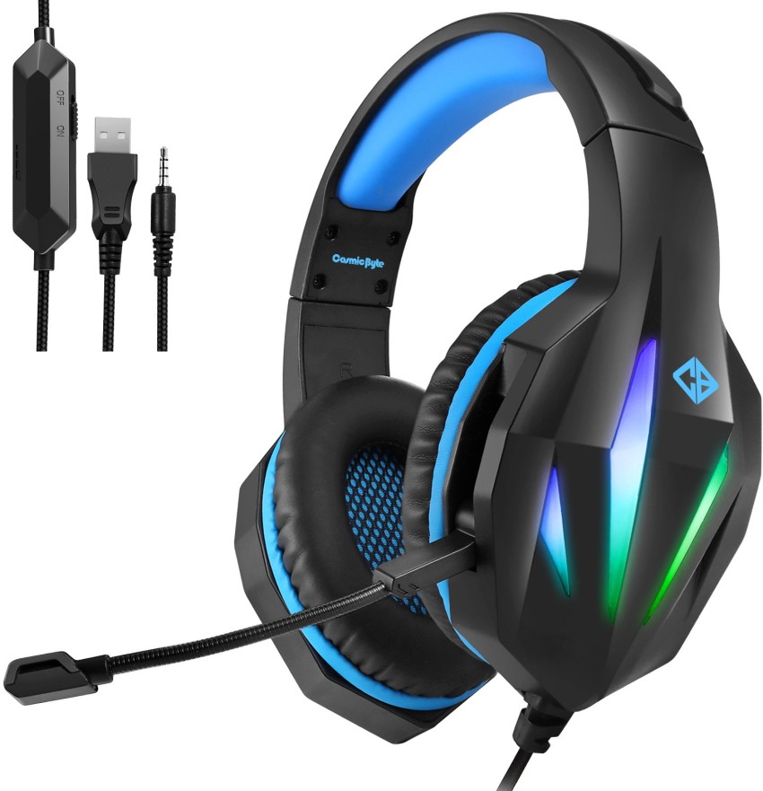 Cosmic Byte Uranus RGB LED Wired Gaming Headset Price in India