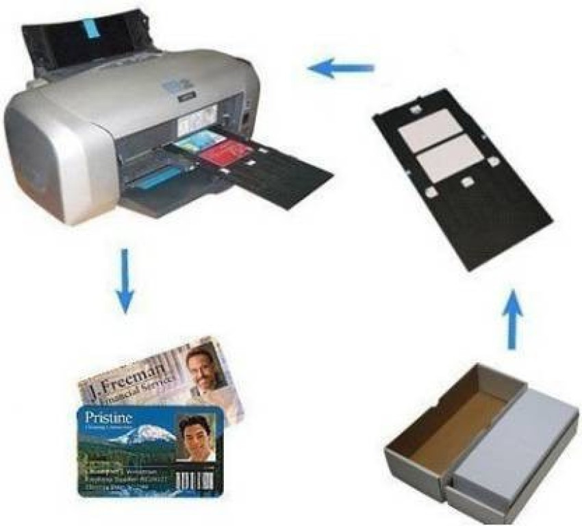 TECHNART White PVC ID Cards For EPSON Inkjet Printers - Aadhar