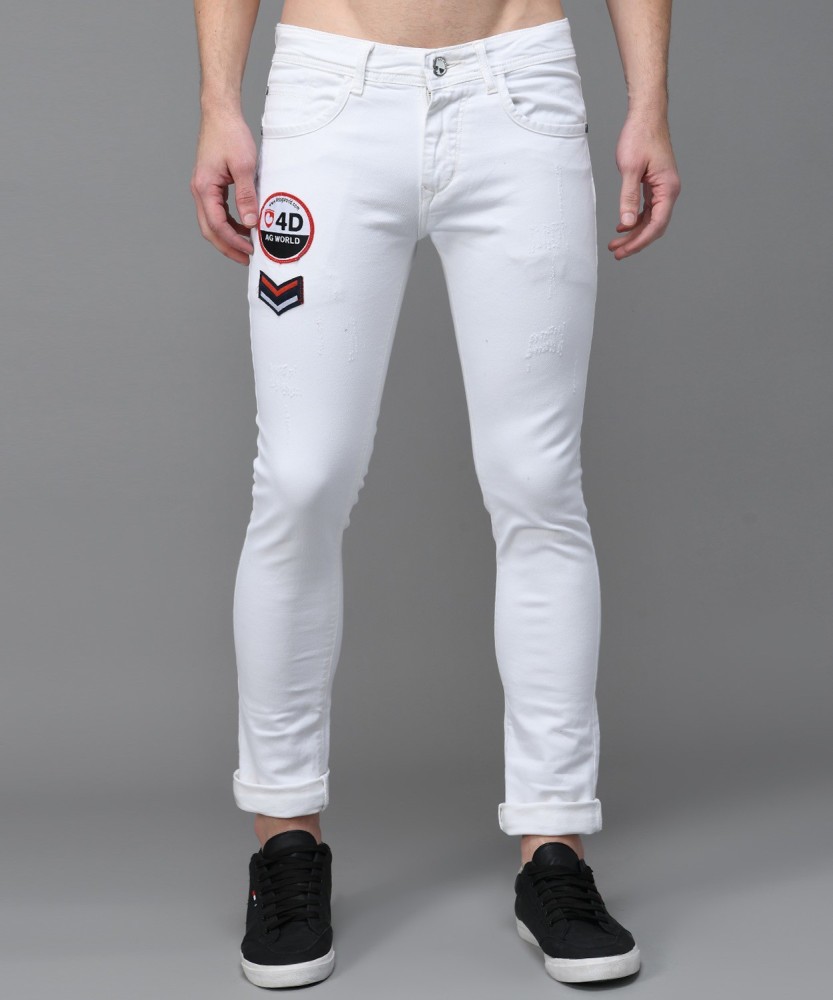 White jeans flipkart sale