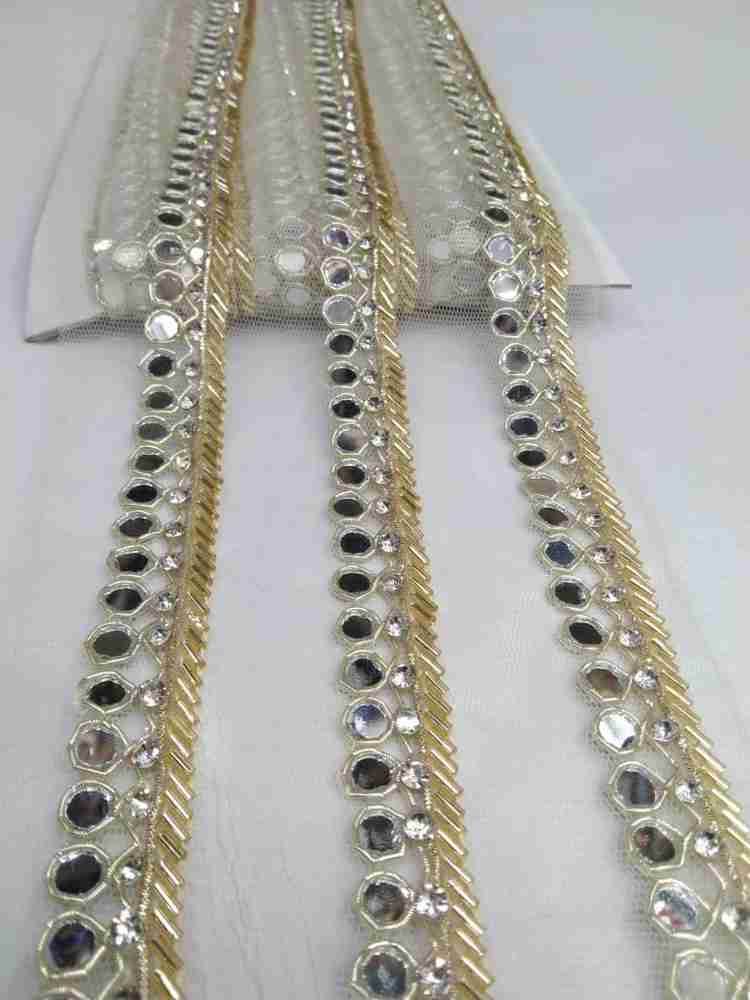 Mirror lace border online