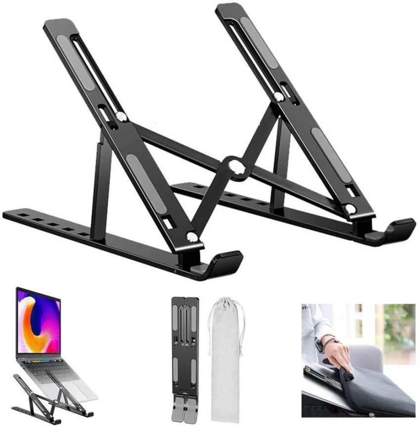 Laptop stand store portable foldable