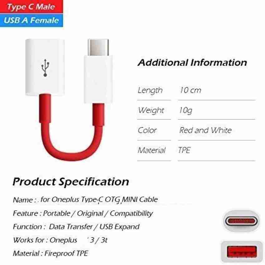 slå op Ham selv Pasture OnePlus USB Type C OTG Adapter Price in India - Buy OnePlus USB Type C OTG  Adapter online at Flipkart.com