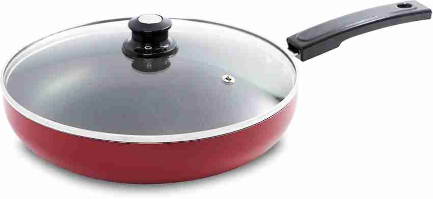 Flipkart SmartBuy Tawa and Fry Pan with Steel Lid Non-Stick Coated