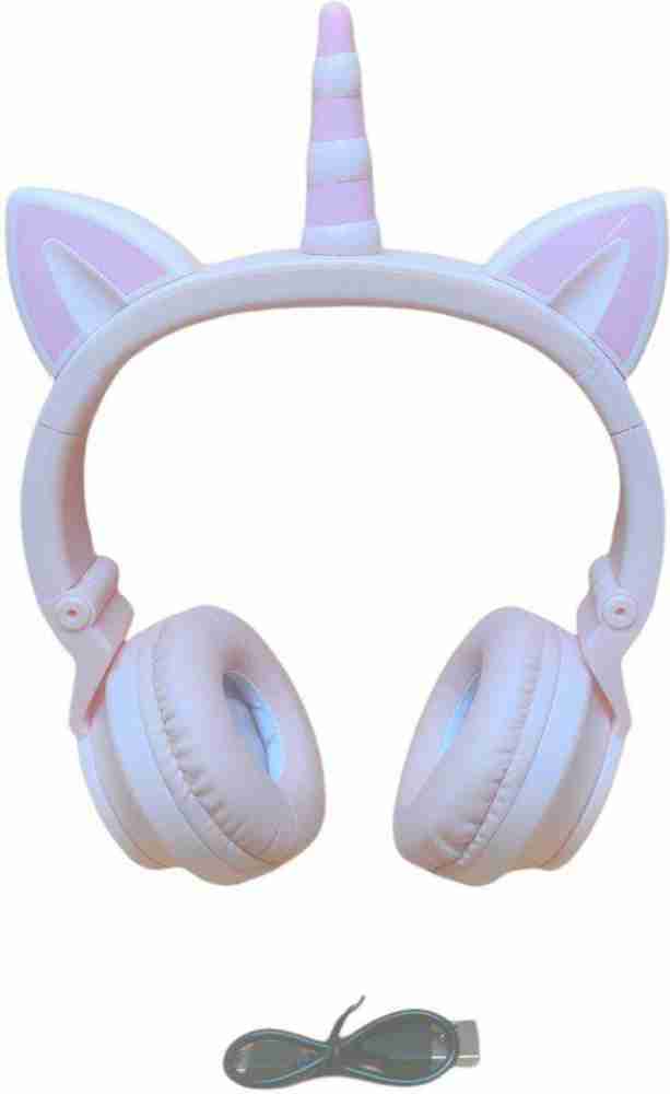 Led cheap unicorn headphones
