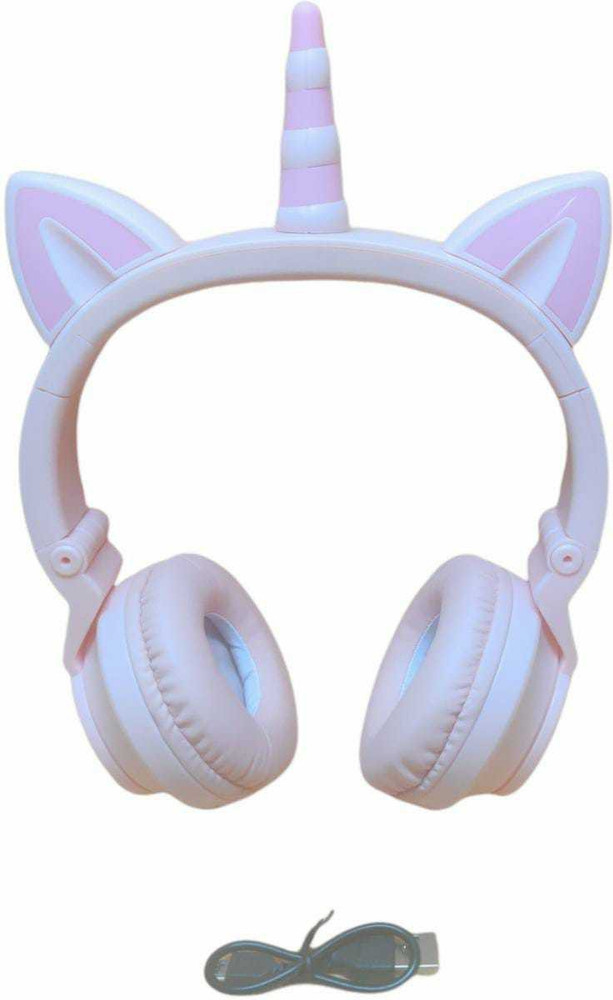 Unicorn headphones outlet light up