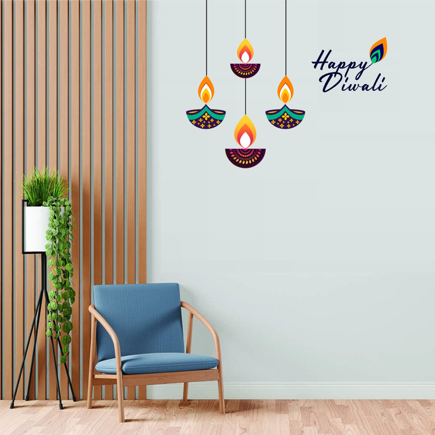 Top more than 163 happy diwali wall decoration latest seven.edu.vn