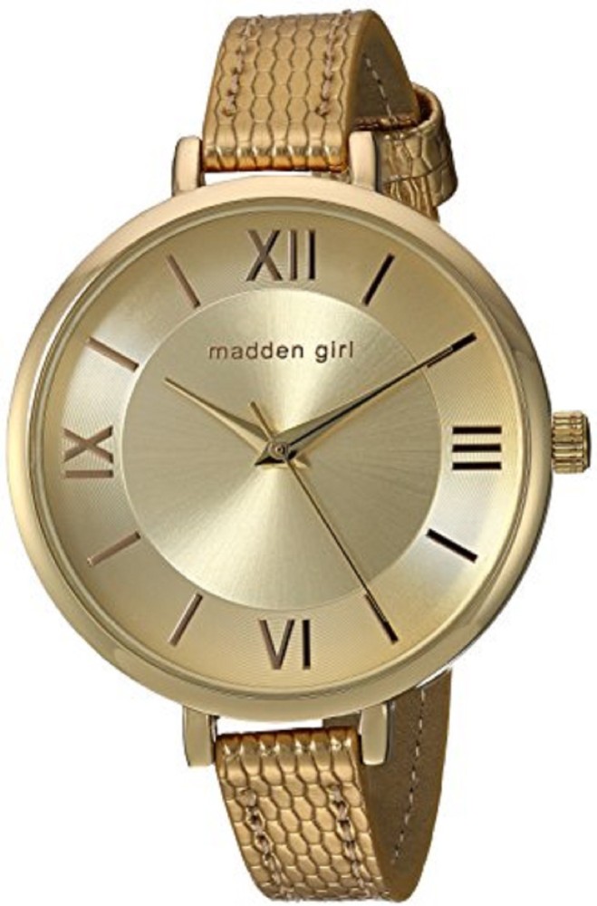 Madden girl silver on sale watch