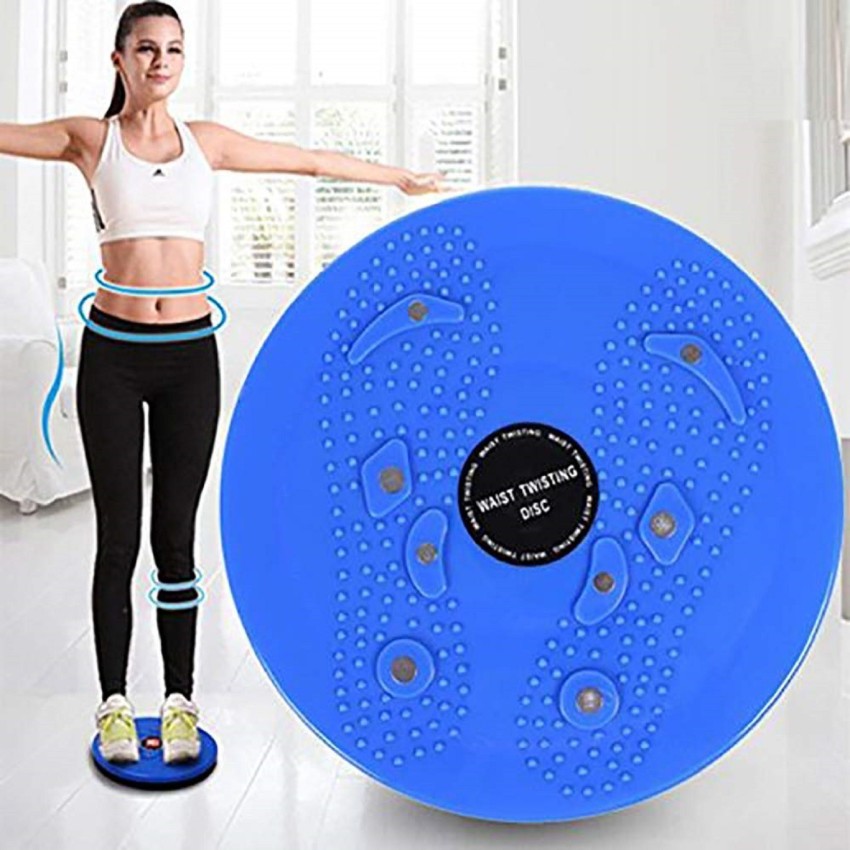 SKYFUN (LABEL) Plastic Tummy Waist Twister Magnetic Disk Hot Sweating Body  Shapers Slimming Rotating Machine Ankle Body Aerobic Exercise Reflexology
