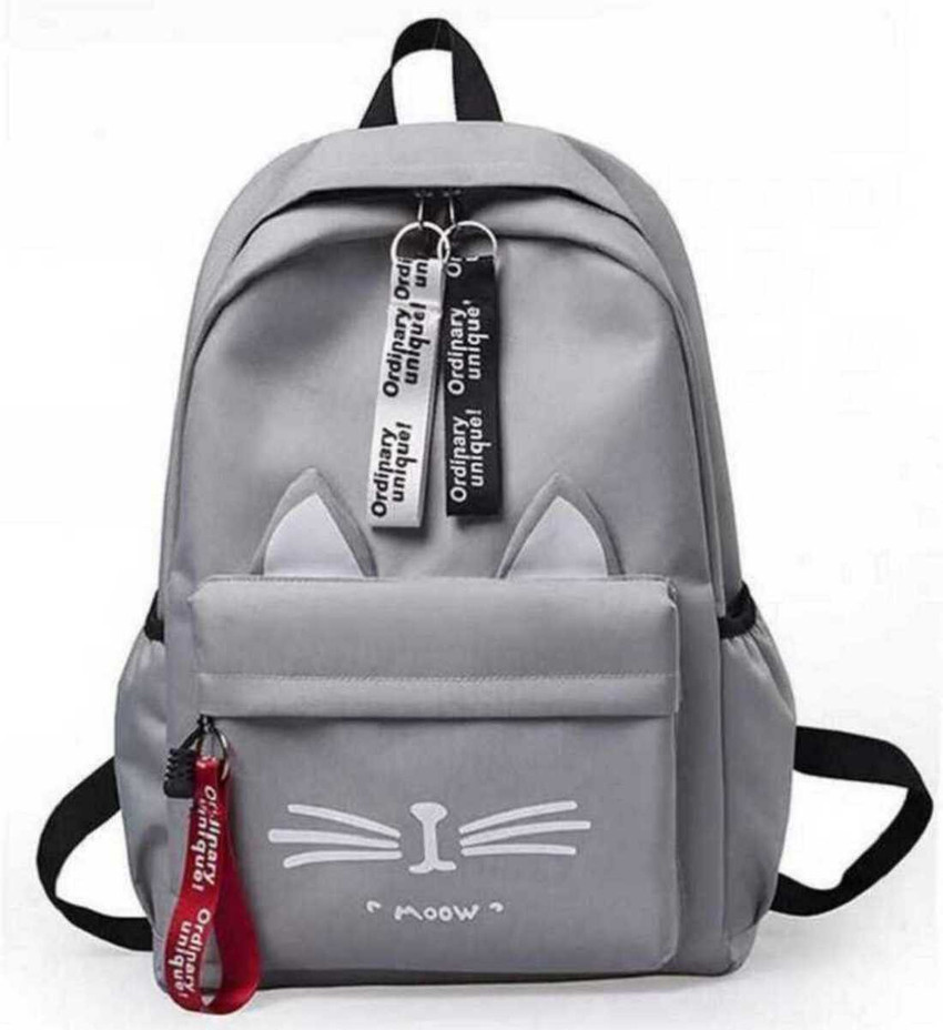 Girls grey backpack sales