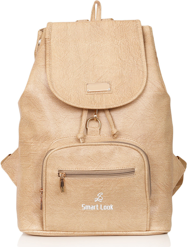 Smartlook Small 15 L Backpack college backpack for girls backpack women college bags Branded backpack Backpack for girls and women Women Backpack YELLOW 15 L Laptop Backpack Beige Price in India Flipk...