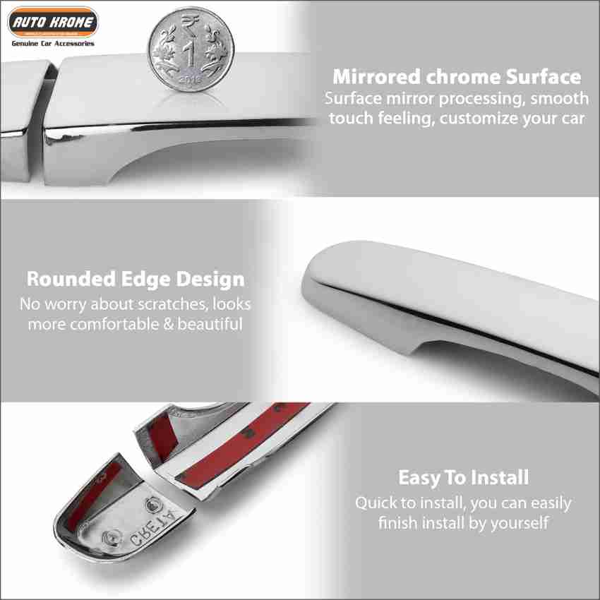 Auto Krome Handle Cover Catch Cover Door Handle Cover Creta Old