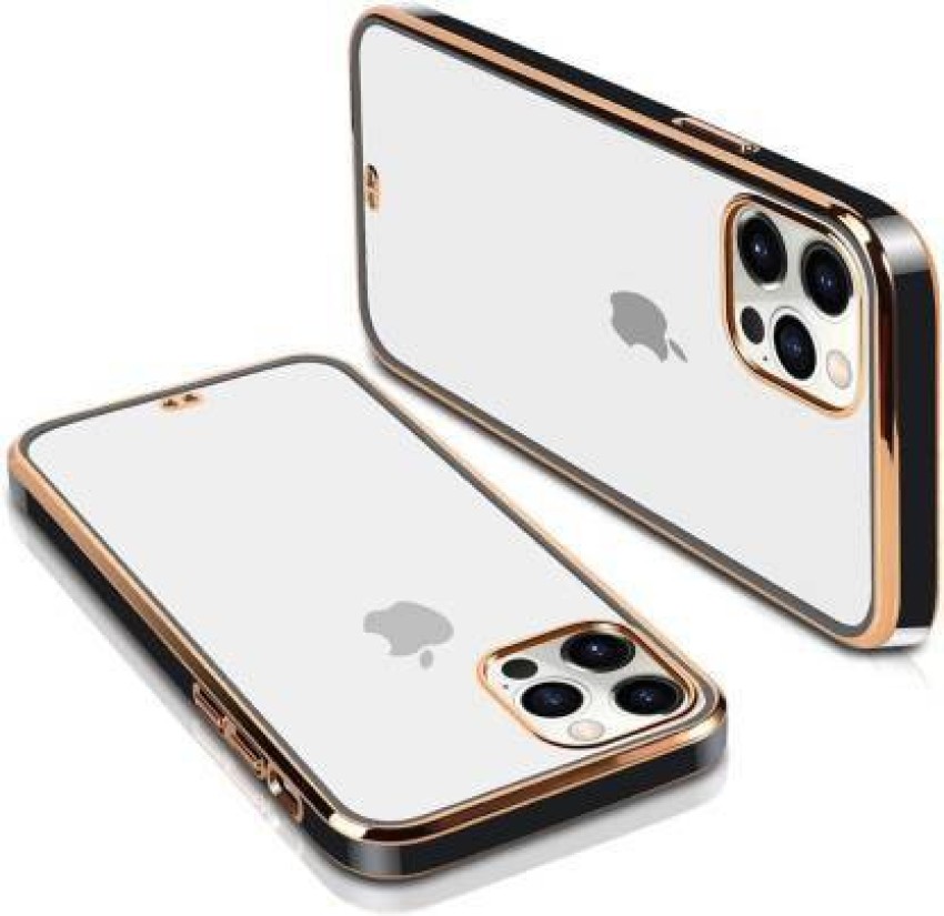 Buy ClickAway Apple iPhone 14 Pro, Premium HD New Electroplated Logo View  Series, Anti Yellow Case