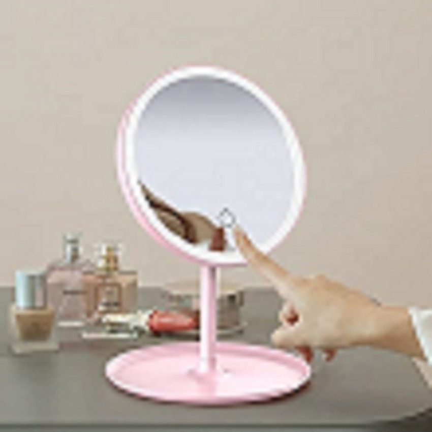 Touch screen deals mirror with lights