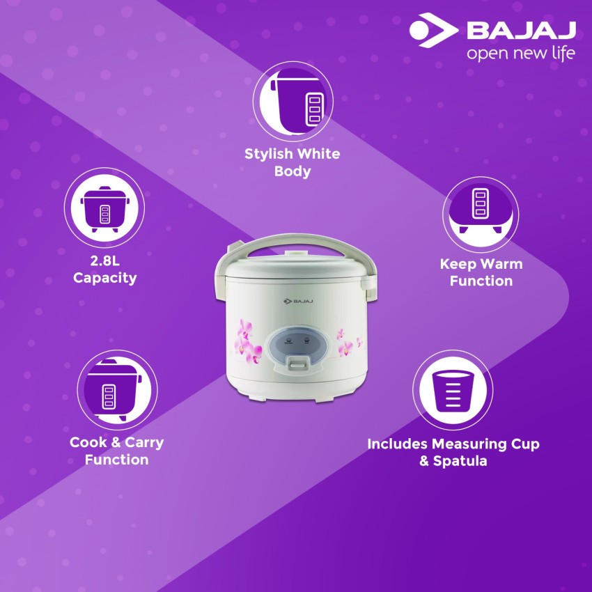 Bajaj rice cooker 3 litre online price