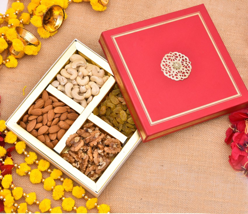 Buy Happilo Dry Fruit Celebrations Gift Box - Lily Online at Best Price of  Rs 765.77 - bigbasket