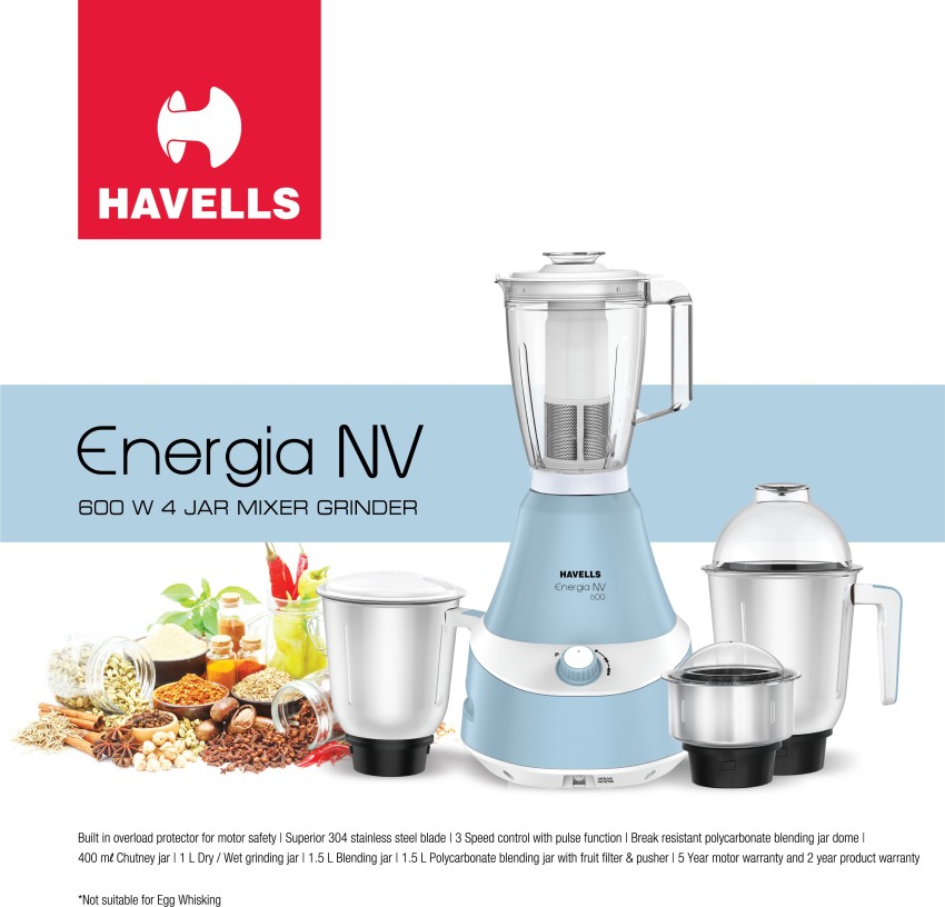 Havells energia mixer deals grinder