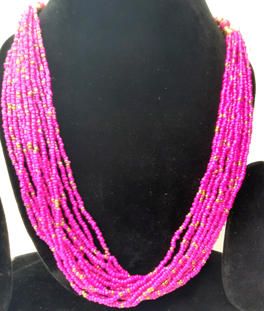Cerise pink costume best sale jewellery