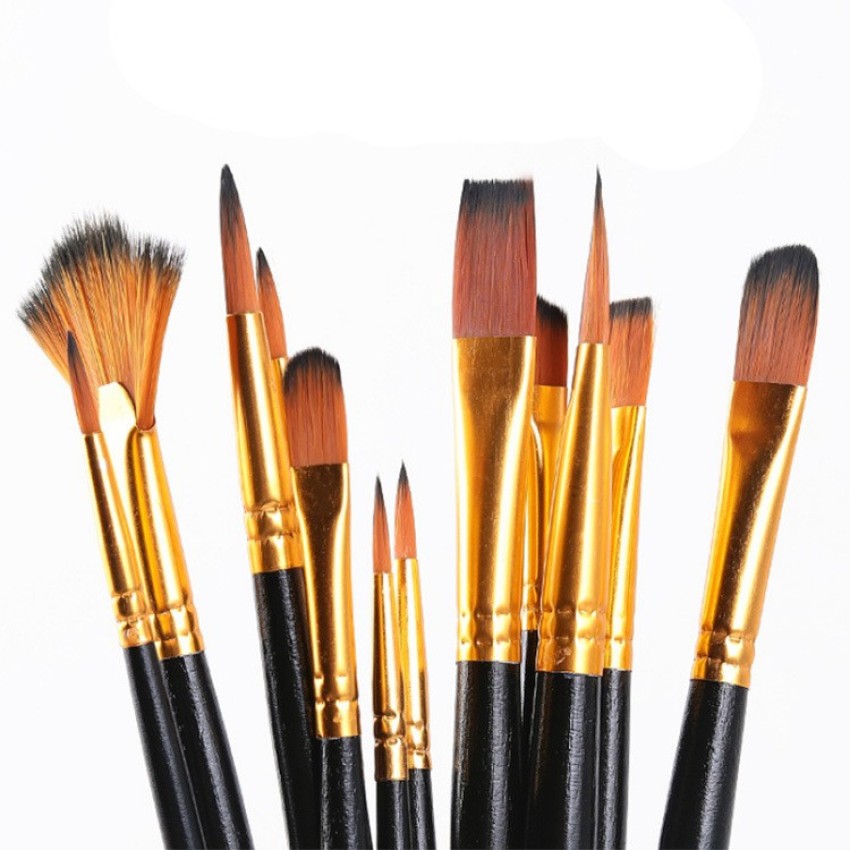 Art Paint Brush Set Craft Painting Brushes with Transparent