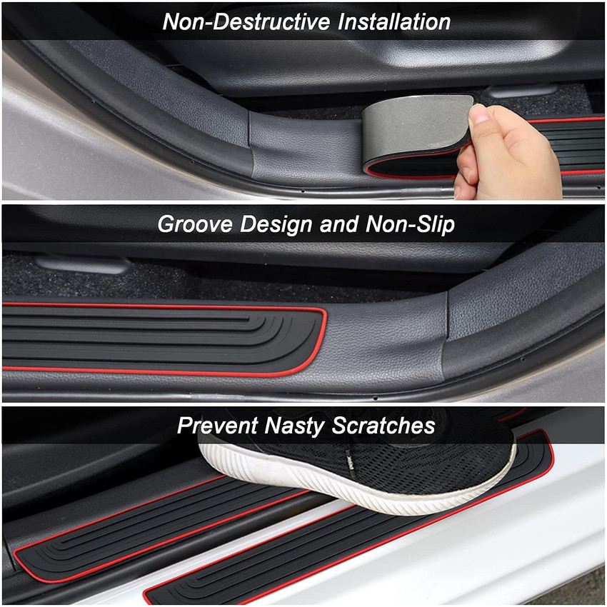 Automotive door sill shop protectors