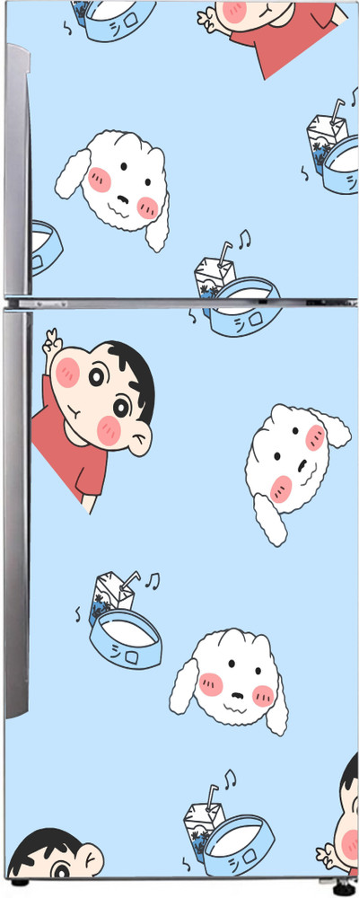Decor studio 160 cm Decorative cute shinchan with shiro wallpaper