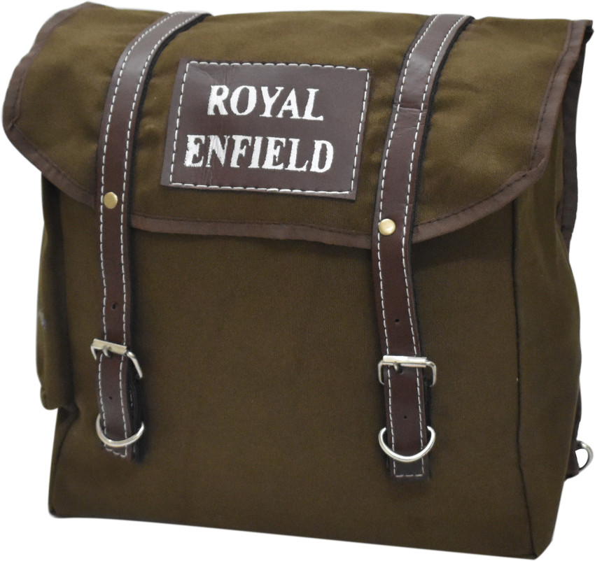 Canvas saddle bag for royal enfield online