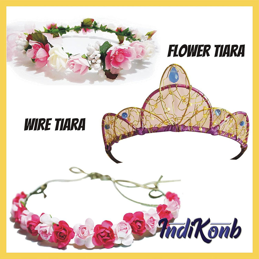 Flower crown deals making kit