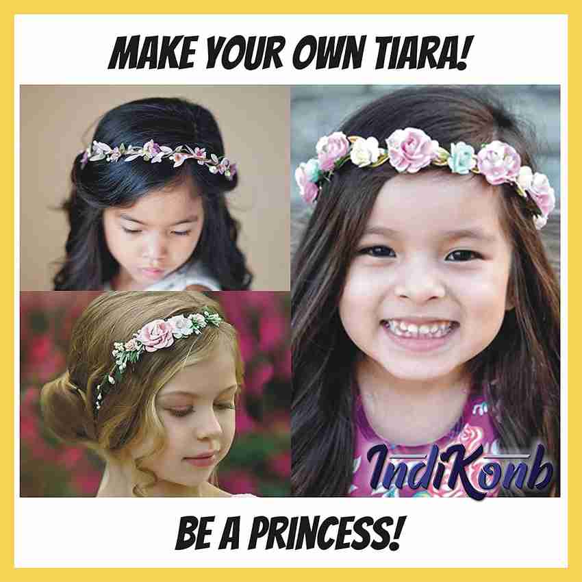 Flower tiara hot sale for kids
