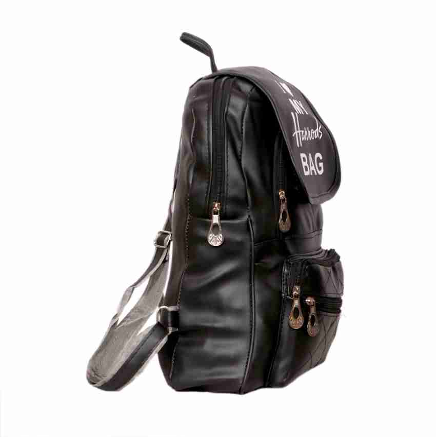 ANASOFT. HARRODS BAG CROSS 15 L Backpack BLACK Price in India