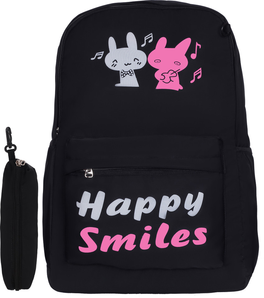 Black colour sales school bag
