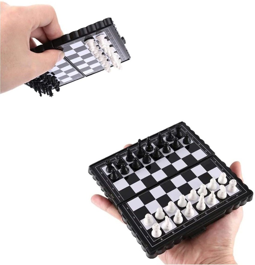  Pocket Travel Chess Set 64 Card Games Board + Pieces. Great for  Camping or Backpacking! Cheap Stocking Stuffers Gift for Boys or Girls! :  Toys & Games