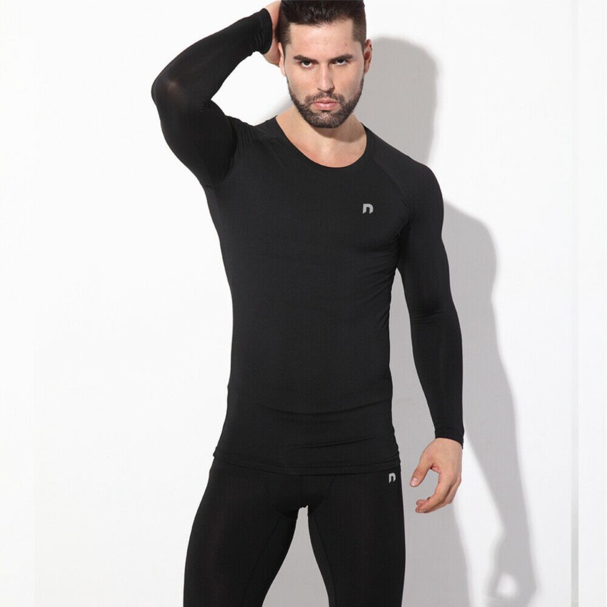 never lose GYM T-SHIRT Men Compression Price in India - Buy never