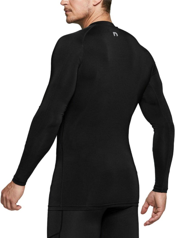 NEVER LOSE Top Full Sleeve Tights T-Shirt for Sports & Gym Wear
